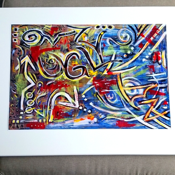 🎨Abstract Art Print🎨 - Picture 1 of 2